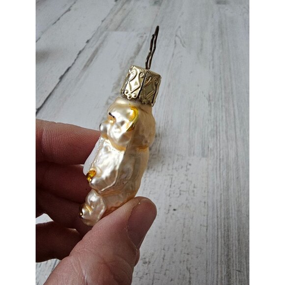 Inge glas bear ornament glass set vintage gold - Picture 4 of 10